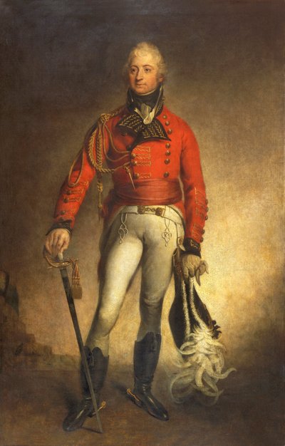 "Sir Thomas Picton 1758-1815", 1812-13. Művészek: Sir Thomas Picton, Sir Martin Archer Shee. alkotó: Sir Martin Archer Shee