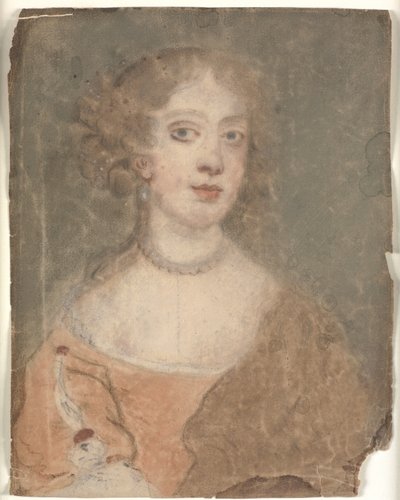 Fej és vállak egy hölgy portréja alkotó: Sir Peter Lely