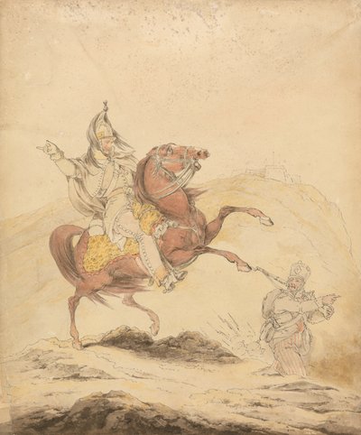 Egy francia dragonyos alkotó: Sir Robert Kerr Porter