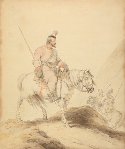 Uralszkij kozák alkotó: Sir Robert Kerr Porter