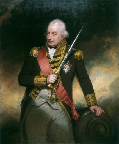 John Jervis admirális, 1801 alkotó: Sir William Beechey