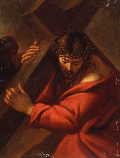 Krisztus a golgotai úton alkotó: Sisto Badalocchio