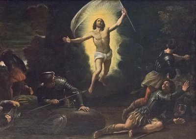 Krisztus feltámadása alkotó: Sisto Badalocchio