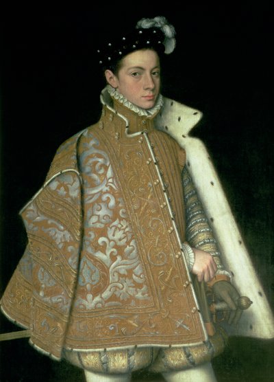 Alessandro Farnese (1546-92), később Hollandia kormányzója (1578-86), Pármai Margit (1522-86) és Ottavio Farnese, Párma hercege (1520-86) fia, 1561 körül. alkotó: Sofonisba Anguissola