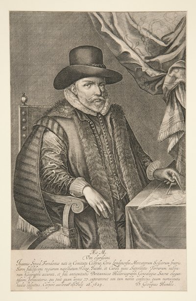 John Speed portréja alkotó: Solomon Savery