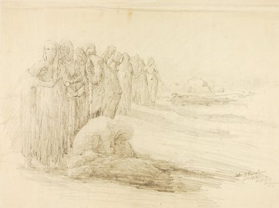Gyászoló alkotó: Solon H. Borglum
