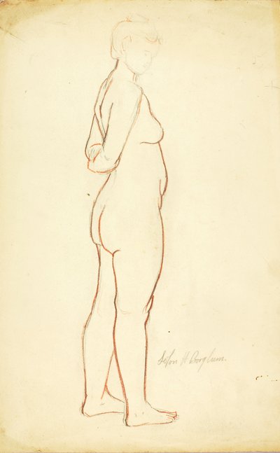 Meztelen alkotó: Solon H. Borglum