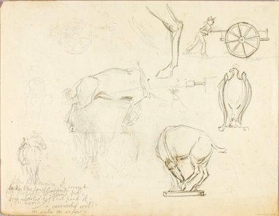 Vázlatok alkotó: Solon H. Borglum