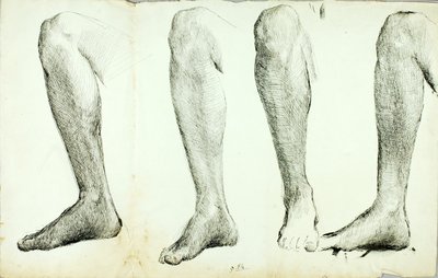 Anatómiai tanulmányok, #5 alkotó: Solon H. Borglum