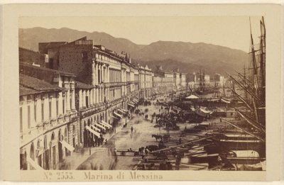 Marina di Messina. alkotó: Sommer and Behles