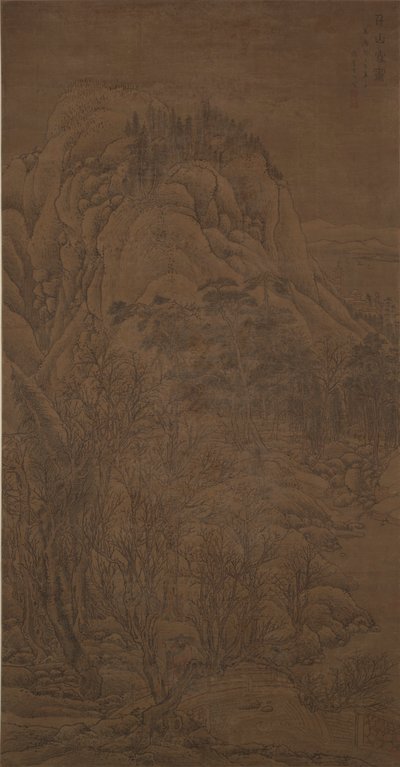 Ezer csúcs havazás után alkotó: Song Xu