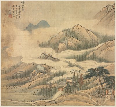 Guiyun szentély, 1500-as évek. alkotó: Song Xu