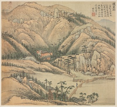 Mt. Fenghuang Mt. Phoenix, 1500s. alkotó: Song Xu