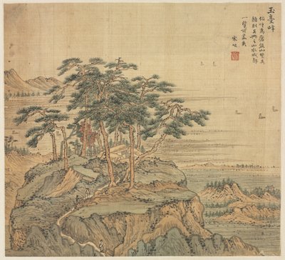 Yutai Peak (Jade Terrace Peak) alkotó: Song Xu