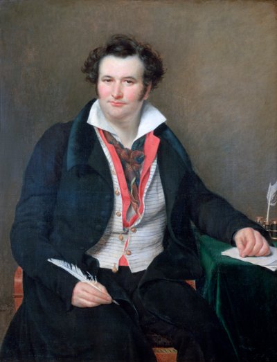 Bernard Wolf portréja, 1823 alkotó: Sophie Rude