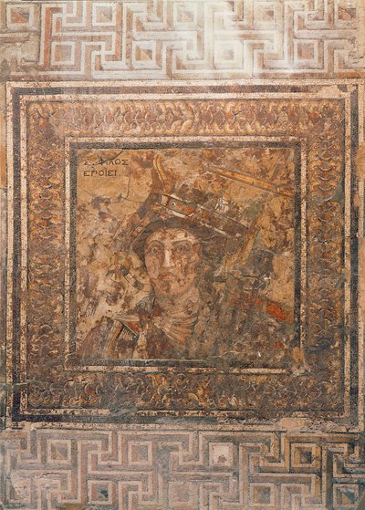 Alexandria városának megszemélyesítése (mozaik) alkotó: Sophilos