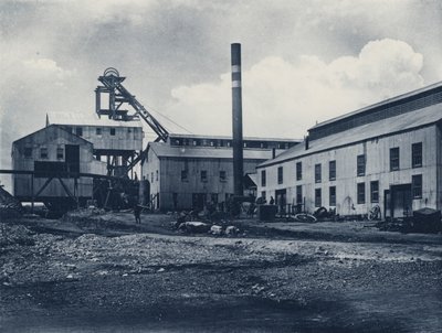 Fejfelszerelés stb, Langlaagte Royal Gold Mining Company (f/w fotó) alkotó: South African Photographer