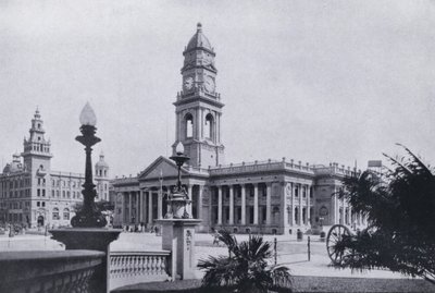 Posta és Natal Bank, Durban (f/w fotó) alkotó: South African Photographer