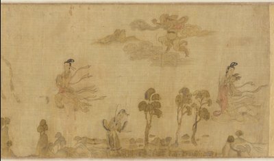 A Luo folyó nimfája, a 12. század közepe és a 13. század közepe alkotó: Southern Song Dynasty Chinese School