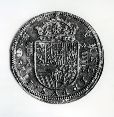 4 Reales érme III. Fülöp uralkodásából (ezüst) alkotó: Spanish School