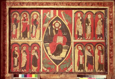 Krisztus és apostolai alkotó: Spanish School