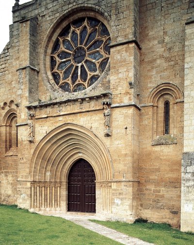 Santa Maria del Manzano kollégiumi templom, Castrojeriz, Burgos, Spanyolország alkotó: Spanish School