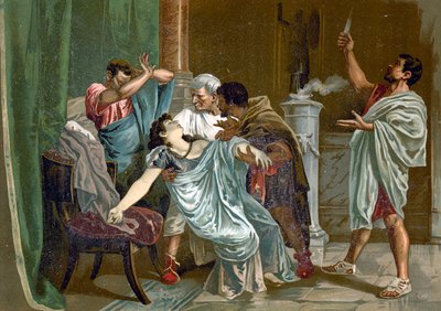 Lucretia halála alkotó: Spanish School