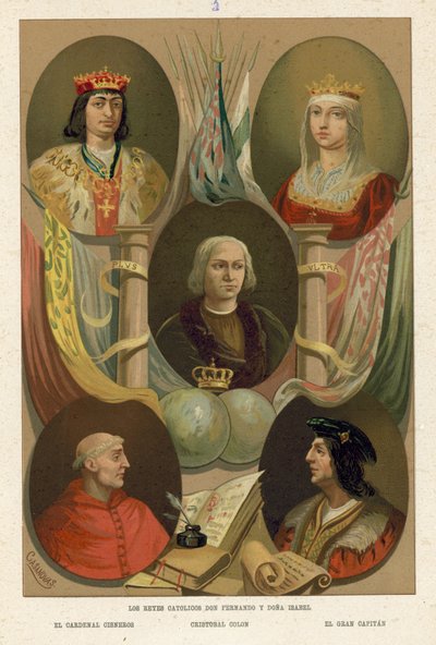 Spanyol Ferdinánd és Izabella alkotó: Spanish School