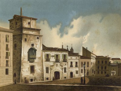Ház, ahol I. Ferenc francia börtönben volt, Madrid, 1525-1526 alkotó: Spanish School