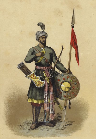Indiai harcos, 15. század alkotó: Spanish School