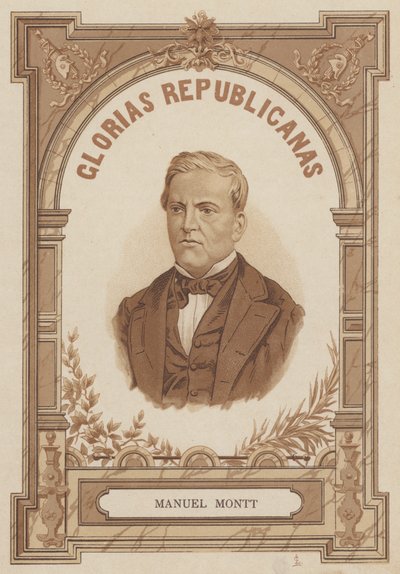 Manuel Montt chilei államférfi és tudós alkotó: Spanish School