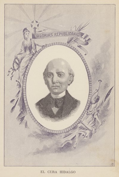 Miguel Hidalgo y Costilla mexikói katolikus pap és forradalmár alkotó: Spanish School
