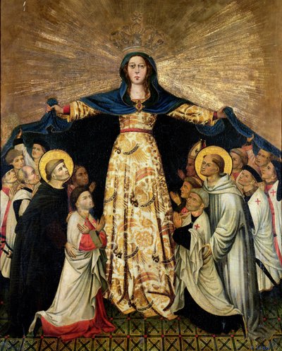 Szűzanya és a Montesa-rend mesterei alkotó: Spanish School