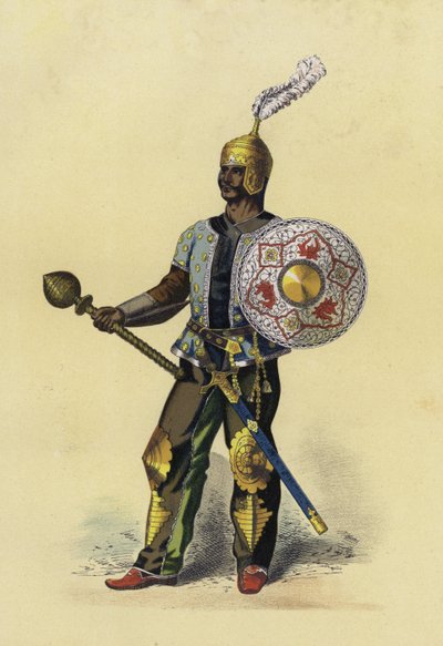 Perzsa tábornok, 15. század alkotó: Spanish School