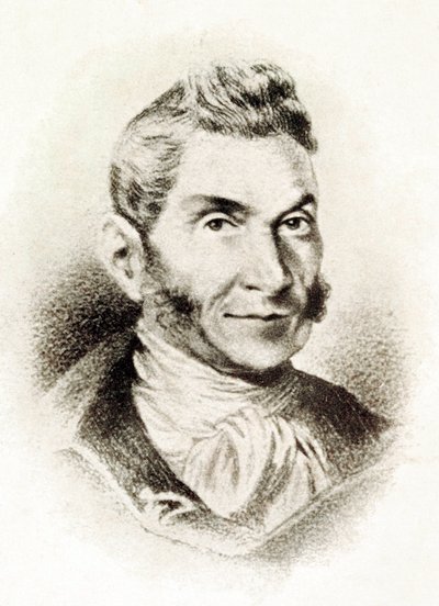 „Bartolome Jose Gallardo Blanco (1776-1852), spanyol értelmiségi portréja” 19. század (litográfia) alkotó: Spanish School