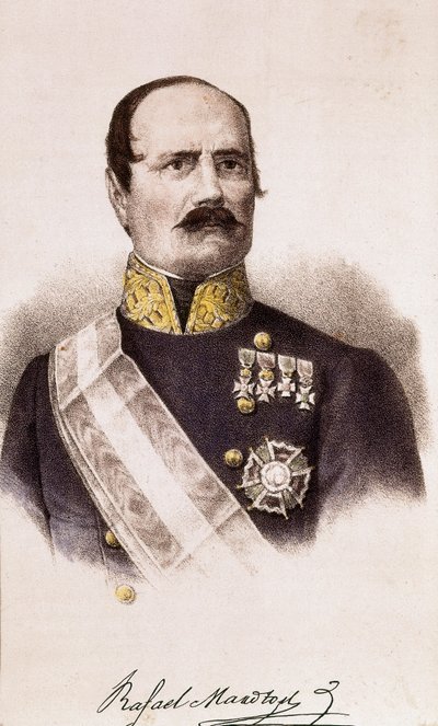Rafael Maroto (1783-1847) portréja, 19. század (metszet) alkotó: Spanish School