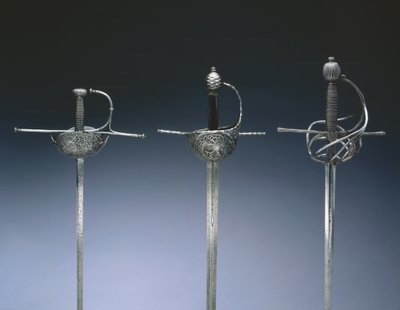 Repülők, 1650 körül (acél, bőr és fa) alkotó: Spanish School