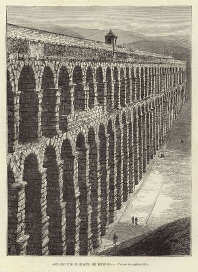Római vízvezeték Meridában alkotó: Spanish School