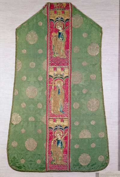 Spanyol kakas, 1425-50 körül (hímzett selyem) alkotó: Spanish School