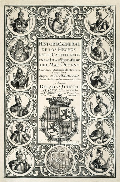 Spanyol gyarmatok Amerikában, metszet alkotó: Spanish School