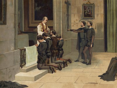 Loyolai Szent Ignác, a jezsuiták alapítója alkotó: Spanish School