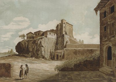A tarpei szikla, Róma alkotó: Spanish School