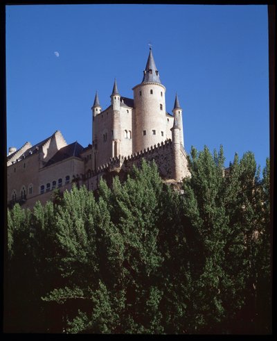 Kilátás az Alcazarra alkotó: Spanish School