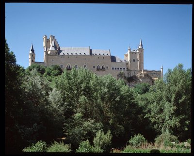 Kilátás az Alcazarra alkotó: Spanish School