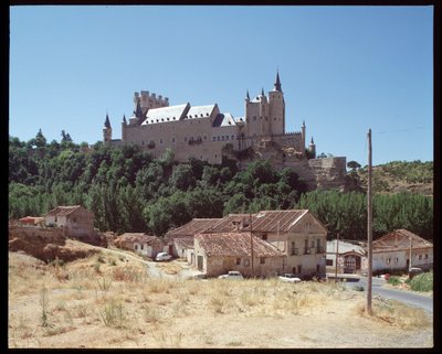 Kilátás az Alcazarra alkotó: Spanish School