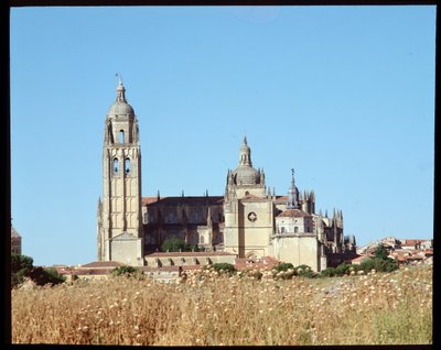 Kilátás a katedrálisra alkotó: Spanish School