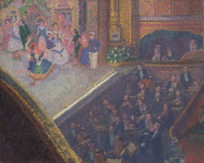 Balettjelenet a homokon alkotó: Spencer Frederick Gore