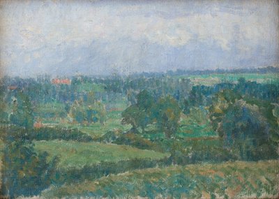 Vidéki táj, 1909-10 körül (olaj, vászon) alkotó: Spencer Frederick Gore