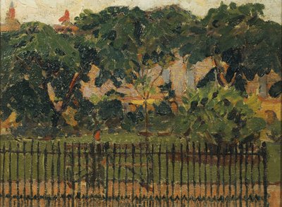 A Park Railings, Mornington Crescent alkotó: Spencer Frederick Gore