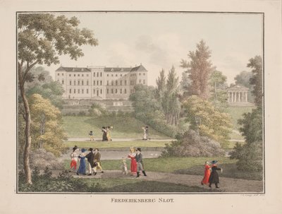 Frederiksberg kastély alkotó: Søren L. Lange